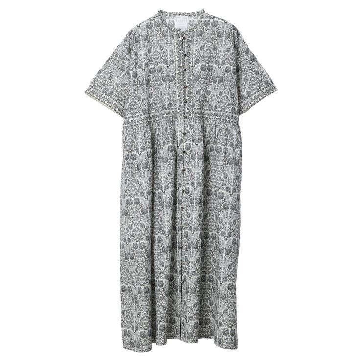 ヌキテパ　アラベスク柄ワンピース インド綿アラベスク柄ワンピース/CRAFT STANDARD BOUTIQUE