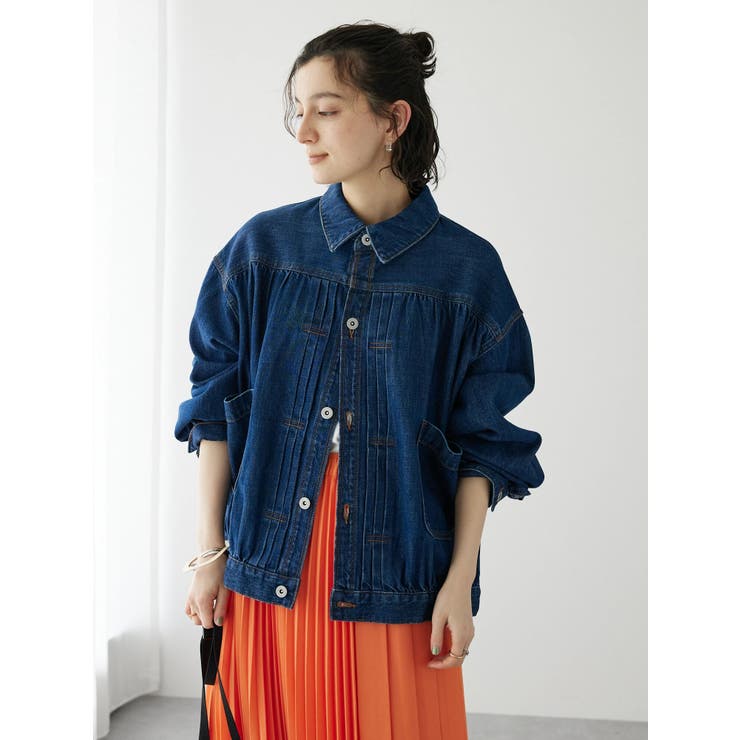 インディゴ | 1stギャザーGジャン | CRAFT STANDARD BOUTIQUE