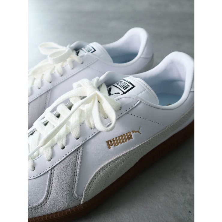 タグ付　PUMA アーミートレーナー ホワイト/ブラック　27 楽天市場】PUMA プーマ スニーカー アーミートレーナー メンズ