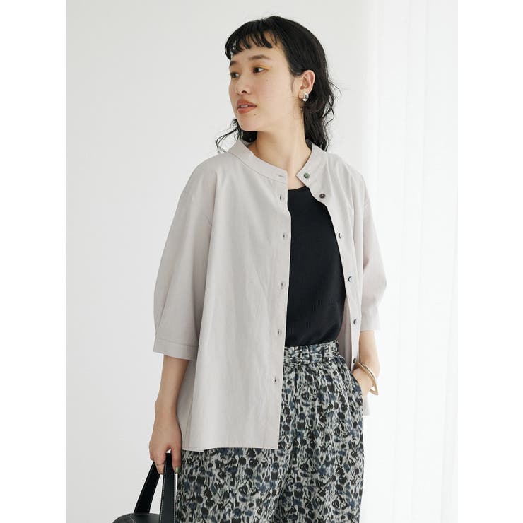 ちびハイネックブラウス[品番：EHEW0039377]｜CRAFT STANDARD