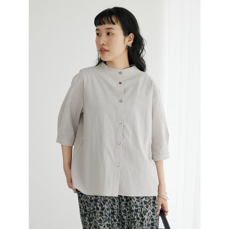 ちびハイネックブラウス[品番：EHEW0039377]｜CRAFT STANDARD