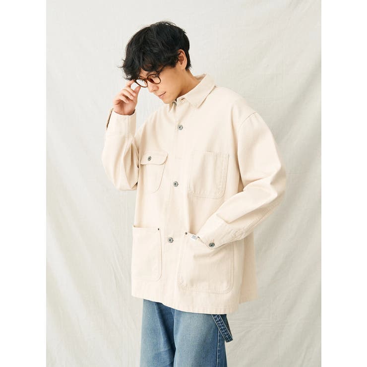 アイボリー | デニムカバーオール | CRAFT STANDARD BOUTIQUE
