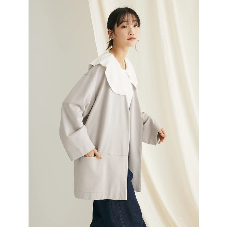 ポンチノーカラージャケット[品番：EHEW0041546]｜CRAFT STANDARD