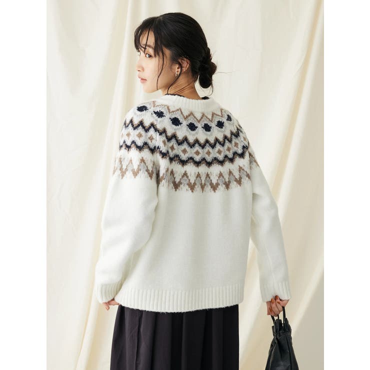 求心柄ニットプルオーバー[品番：EHEW0041592]｜CRAFT STANDARD