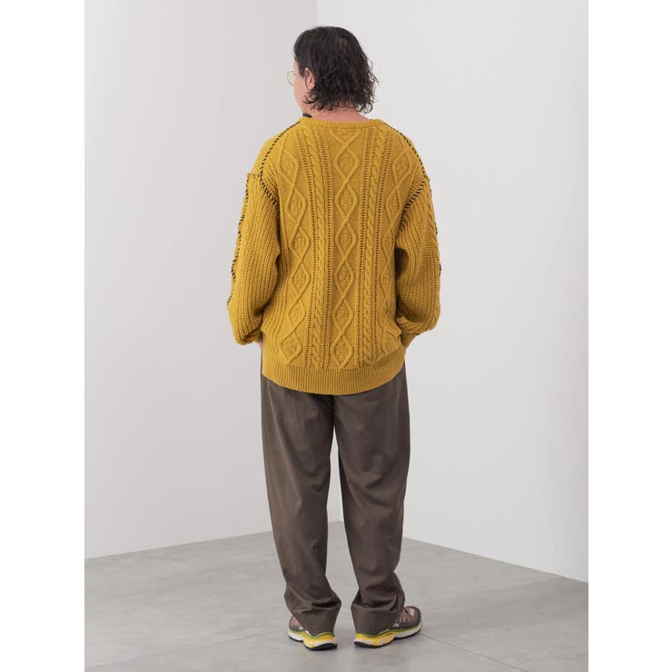 男女兼用】ハンドステッチケーブルニット[品番：EHEW0042314]｜CRAFT