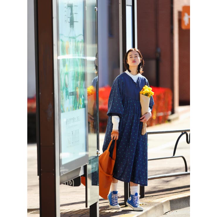 快晴堂(かいせいどう) Girl`s JAPAN リネン Wide コート