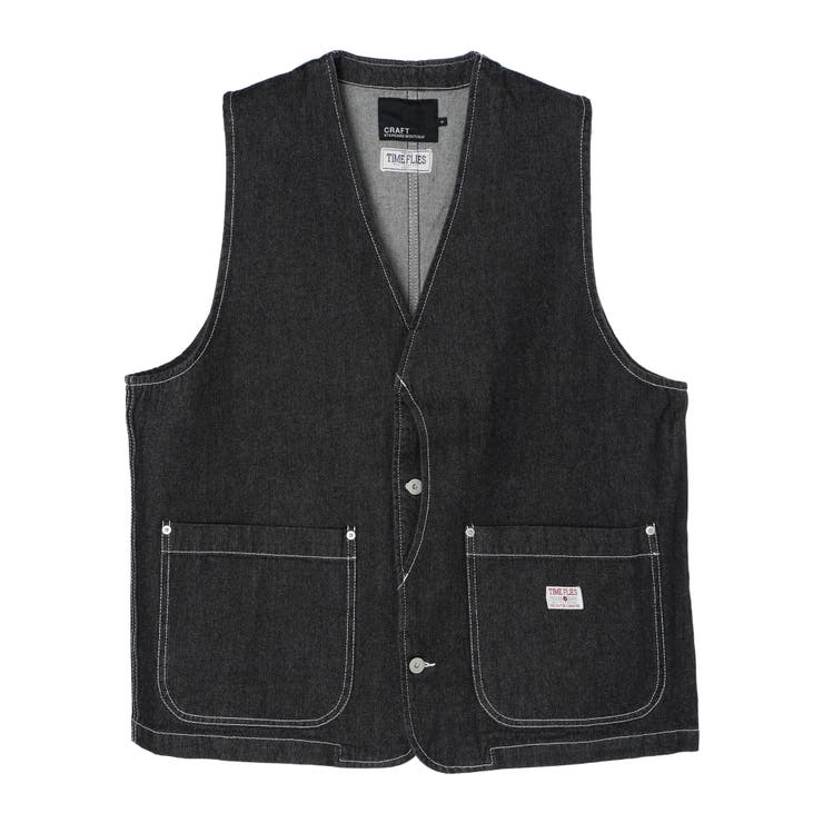 デニムワークベスト[品番：EHEW0043400]｜CRAFT STANDARD BOUTIQUE
