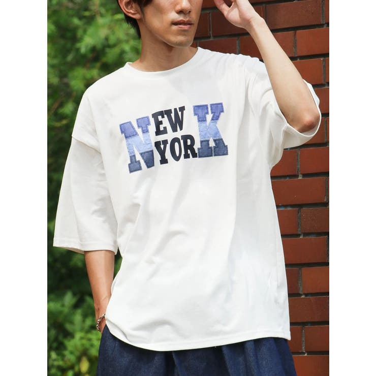 デニムパッチワークTEE | CRAFT STANDARD BOUTIQUE | 詳細画像1 