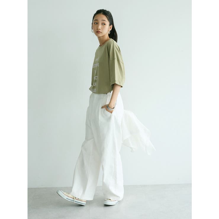 シルケット天竺ビッグシルエットロゴプリントTee | CRAFT STANDARD BOUTIQUE | 詳細画像23 