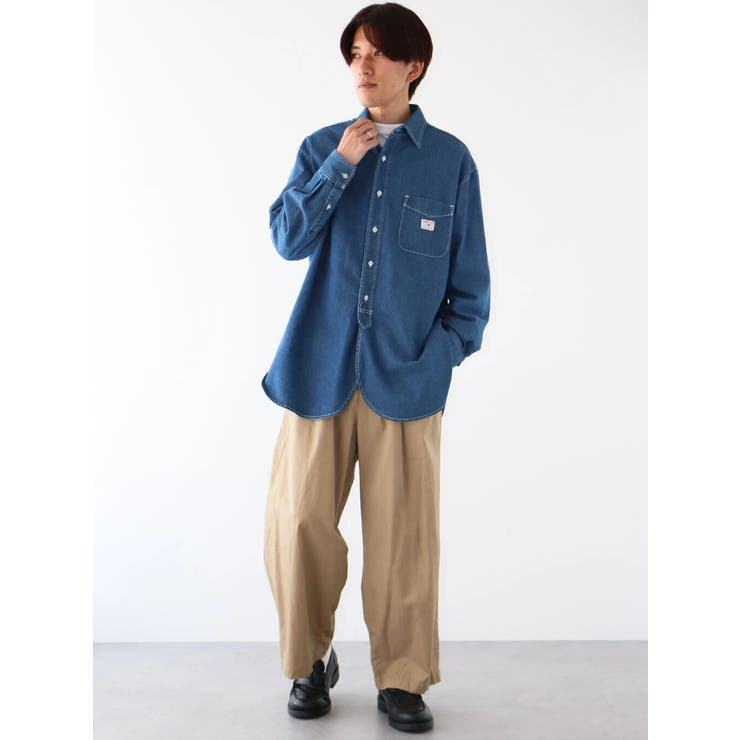 ハーフプラケットデニムシャツ | CRAFT STANDARD BOUTIQUE | 詳細画像18 