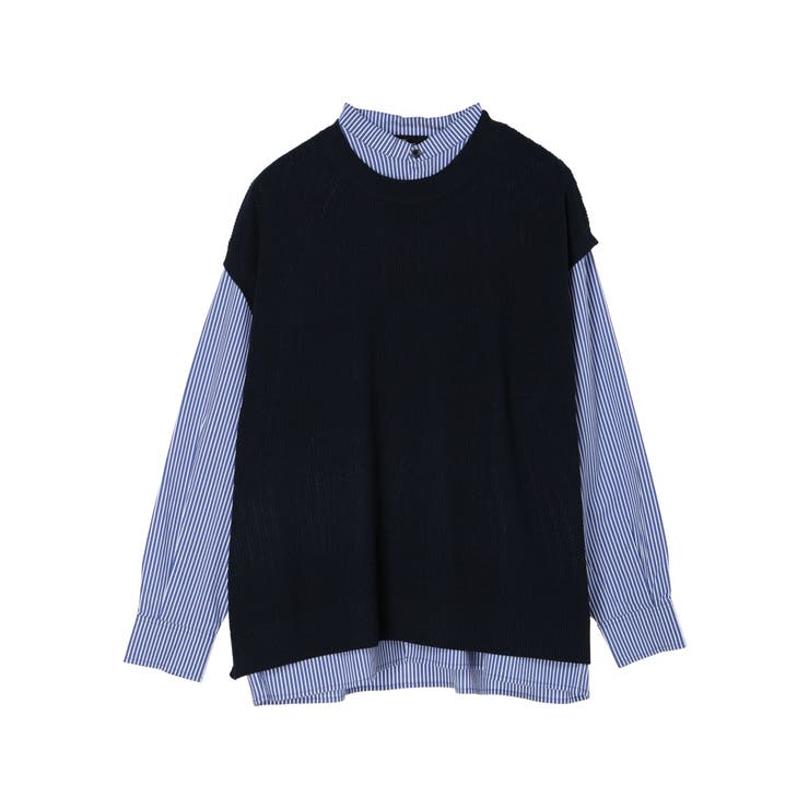 ニットベスト+バンドカラーシャツ-セット1 | CRAFT STANDARD BOUTIQUE | 詳細画像8