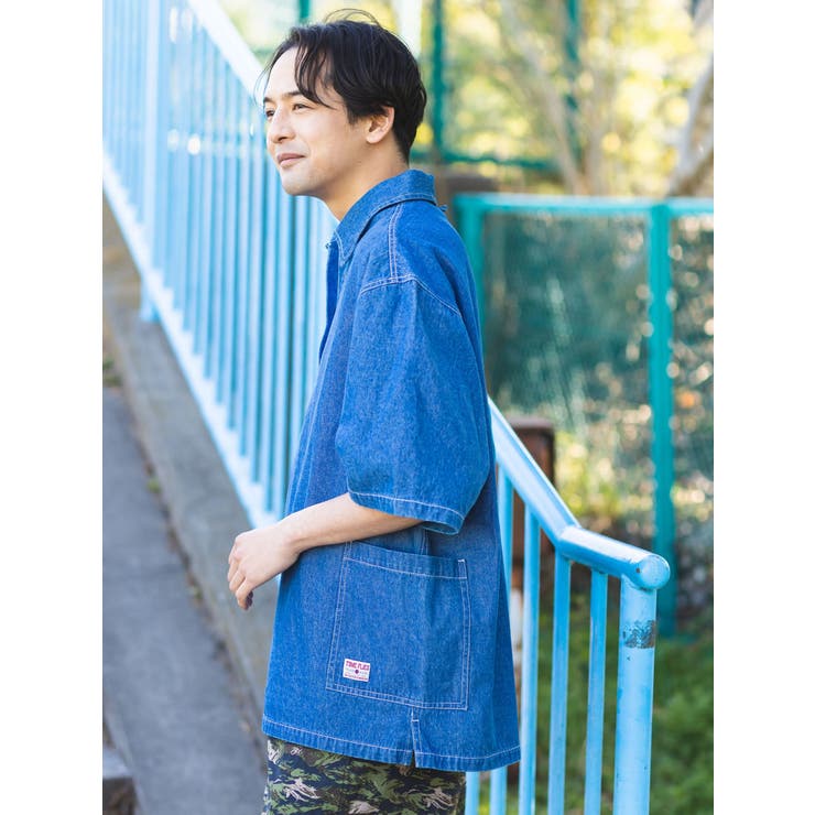 ハーフスリーブデニムスキッパーシャツ[品番：EHEW0044133]｜CRAFT