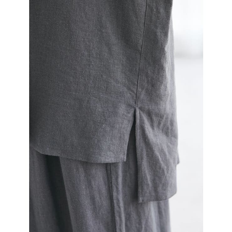 【キナリノ別注】リネンレーヨンWポケットシャツ | CRAFT STANDARD BOUTIQUE | 詳細画像8 
