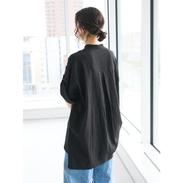 【キナリノ別注】リネンレーヨンWポケットシャツ | CRAFT STANDARD BOUTIQUE | 詳細画像27 