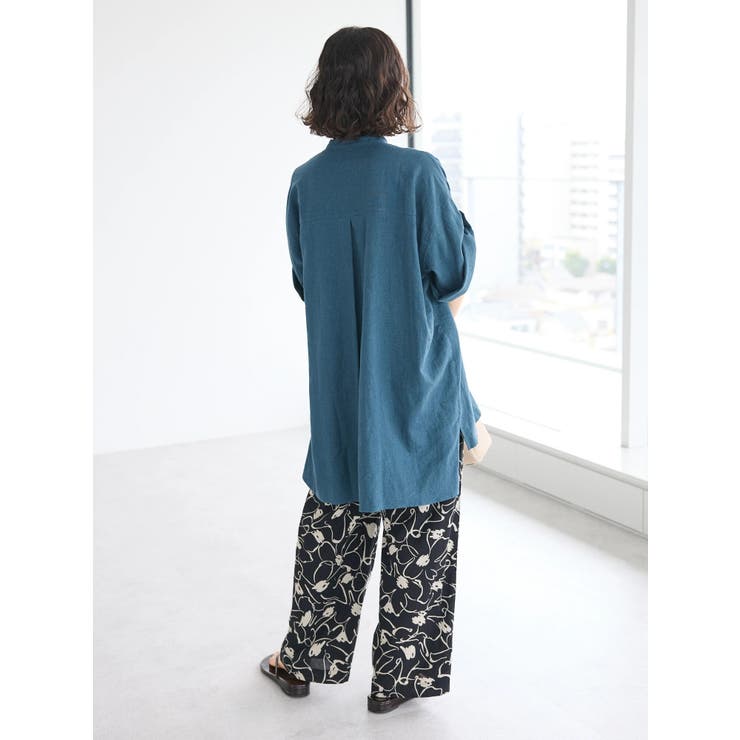 【キナリノ別注】リネンレーヨンWポケットシャツ | CRAFT STANDARD BOUTIQUE | 詳細画像36 