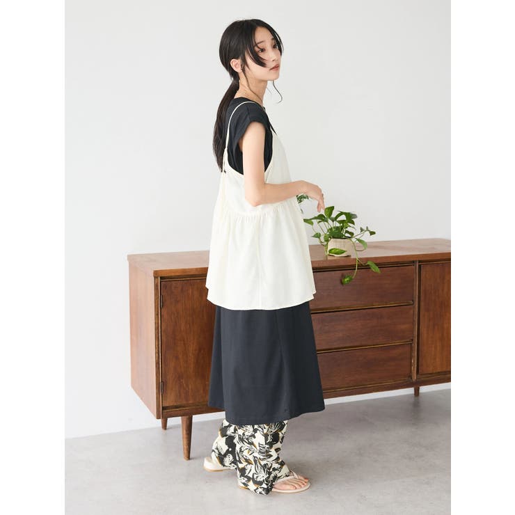 お揃いカルムチュニック　❀ハンドメイド カルムチュニック 🩵 こちらのお洋服は、 大人向けのカルム