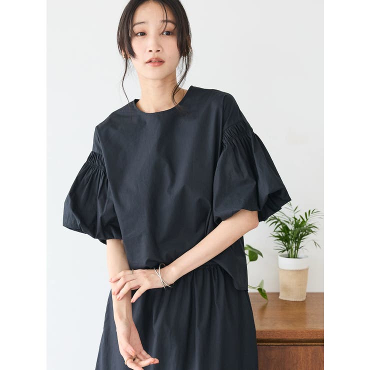 Drawer - ◾️美品 drawer ドゥロワー パープル コットン シルク