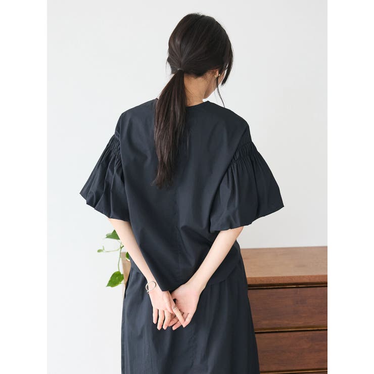 【高価値】 袖バルーンブラウス[品番：EHEW0044712]｜CRAFT STANDARD トップス