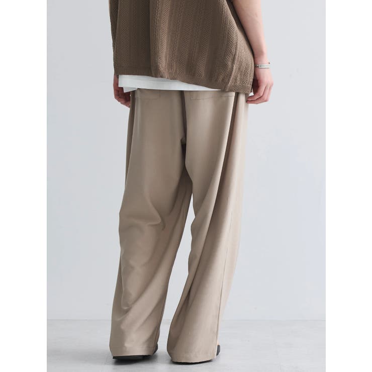 接触冷感/抗菌防臭/イージーケア /ワイドパンツ | CRAFT STANDARD BOUTIQUE | 詳細画像23 