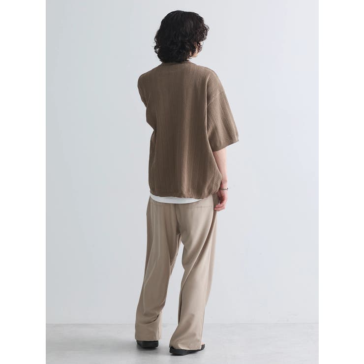 接触冷感/抗菌防臭/イージーケア /ワイドパンツ | CRAFT STANDARD BOUTIQUE | 詳細画像26 