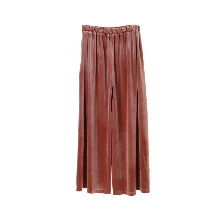 ベロアワイドパンツ | koe | 詳細画像14