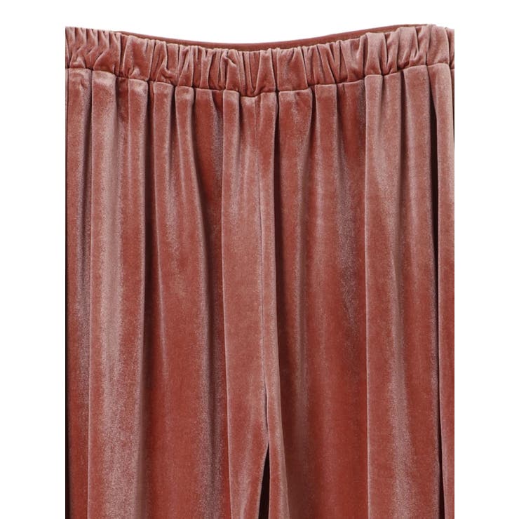 ベロアワイドパンツ | koe | 詳細画像18