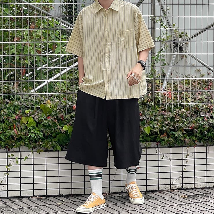 kutir】リネンライクハーフパンツ(セットアップ着用可)[品番