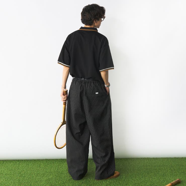 Adoon plain】ステッチピスネームポロシャツ[品番：KTRW0030153