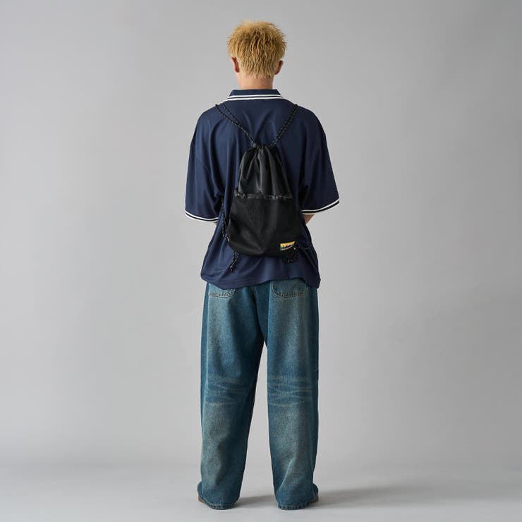 KNITLY ナップサック MUSINSA公式 | KNITLY Net Rope Knit Backpack_Light Gray