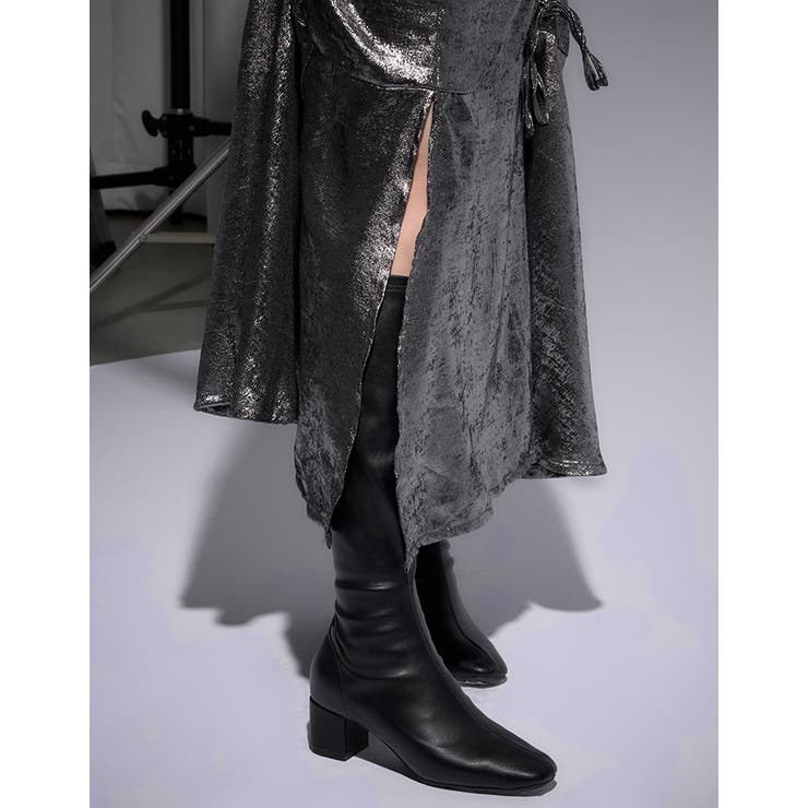 Adoon plain Ladies】レースドッキングキャミワンピース[品番