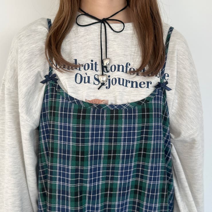 kutir】A/W アソートリボンティアードキャミワンピース[品番