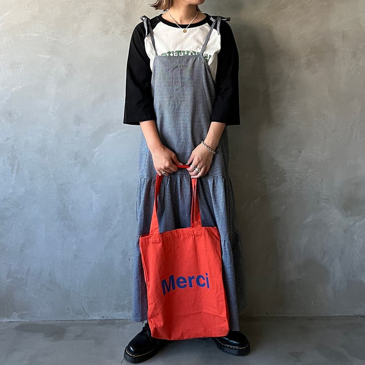 ⚫️ anpin品 kutir】チェックティアードキャミワンピース[品番：KTRW0024565