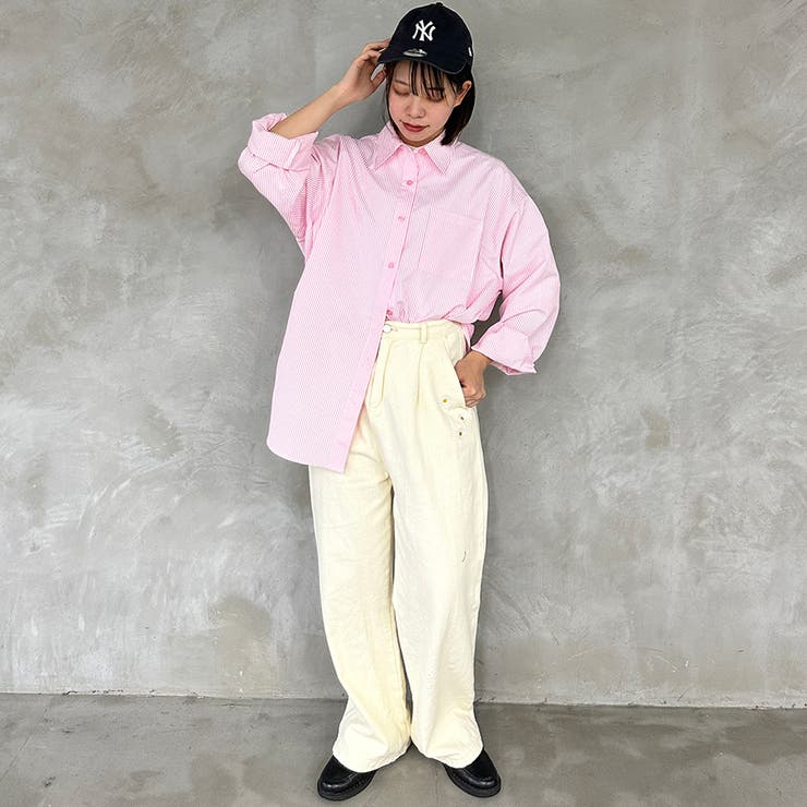 kutir】ストライプシャツ[品番：KTRW0025499]｜kutir