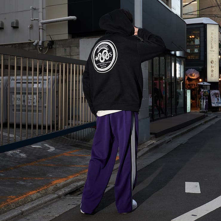kutir】サイドラインワイドトラックパンツ[品番:KTRW0026011 kutir】サイドラインワイドトラックパンツ[品番:KTRW0026011