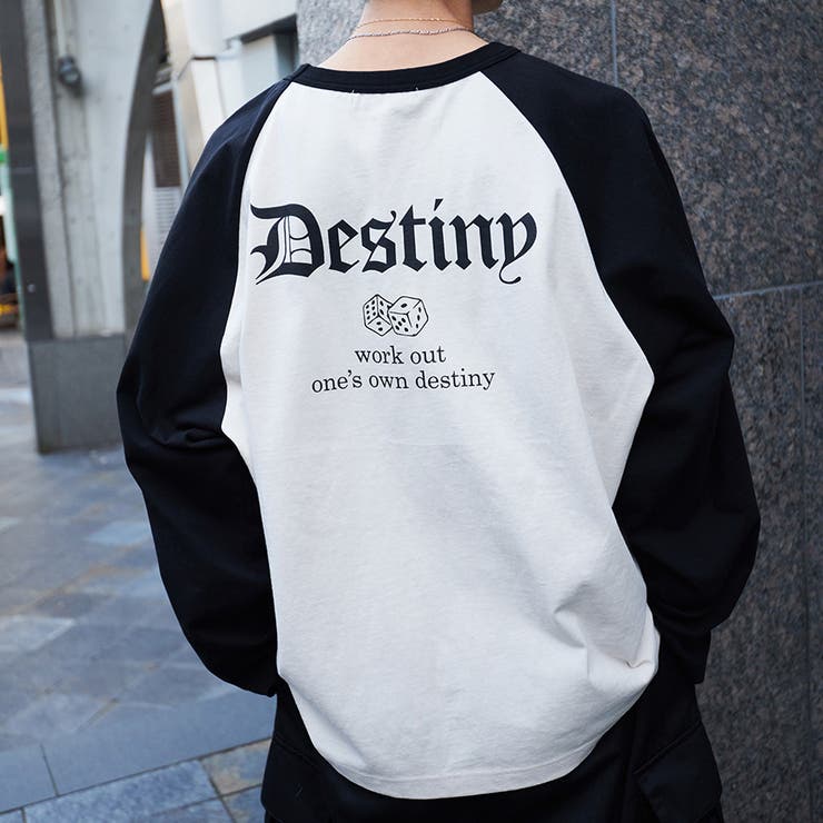 kutir】オーバーサイズ配色ラグランロンT[品番：KTRW0026012