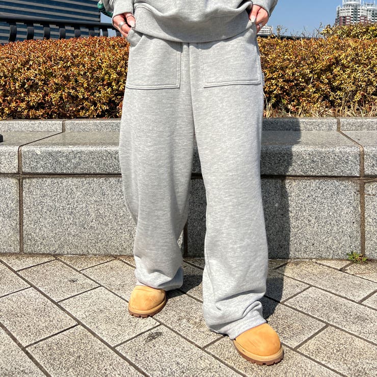 ペインタースウェットパンツ ルーズシルエット  裏毛[品番：KTRW0026076]｜sedacle（セダクル）のレディースファッション通販｜SHOPLIST（ショップリスト）