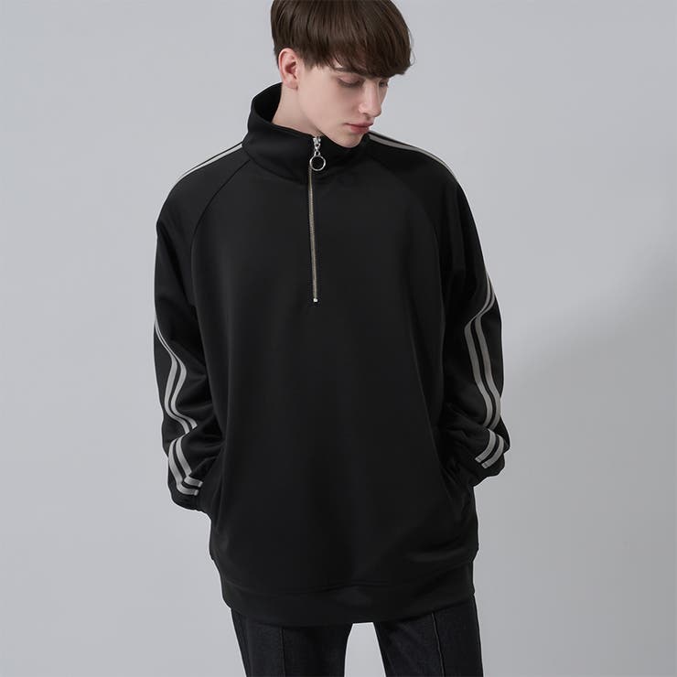 KODAK★エバーライトハーフジップアップメントゥーメン♪ DRAW CORD HALF ZIP SWEAT / ドローコードハーフジップ