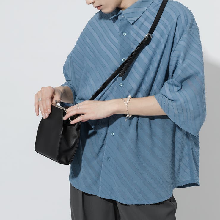 Adoon plain】がま口ショルダーバッグ[品番：KTRW0026137