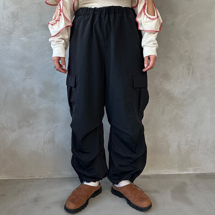 kutir】 ナイロンスノーカーゴパンツ[品番：KTRW0026147]｜kutir