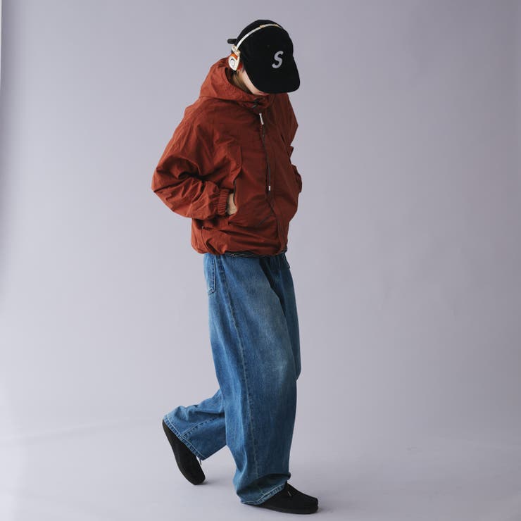 Adoon plain】レトロドローコードマウンテンパーカー[品番