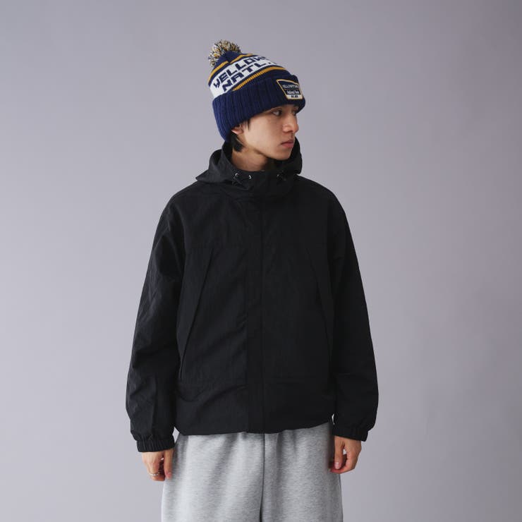 Adoon plain】レトロドローコードマウンテンパーカー[品番