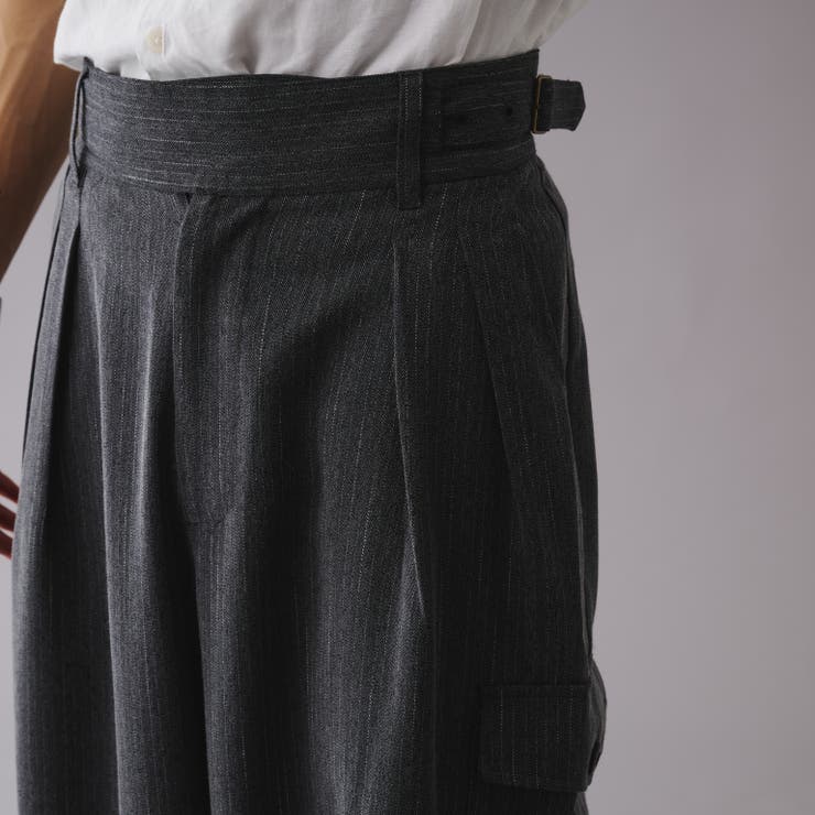 STRIPE WIDE GURKHA[品番：KTRW0031188]｜kutir（クティール）の