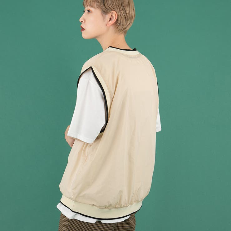 kutir】【SHOPLIST限定】ナイロンベスト[品番：KTRW0021292]｜kutir