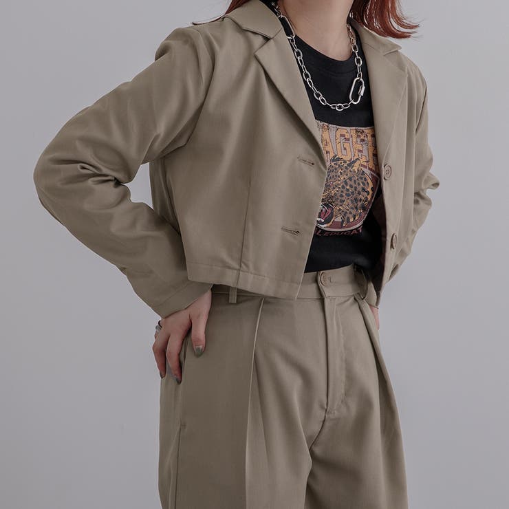 ショート丈ジャケット 品番 Ktrw Kutir クティール のレディースファッション通販 Shoplist ショップリスト