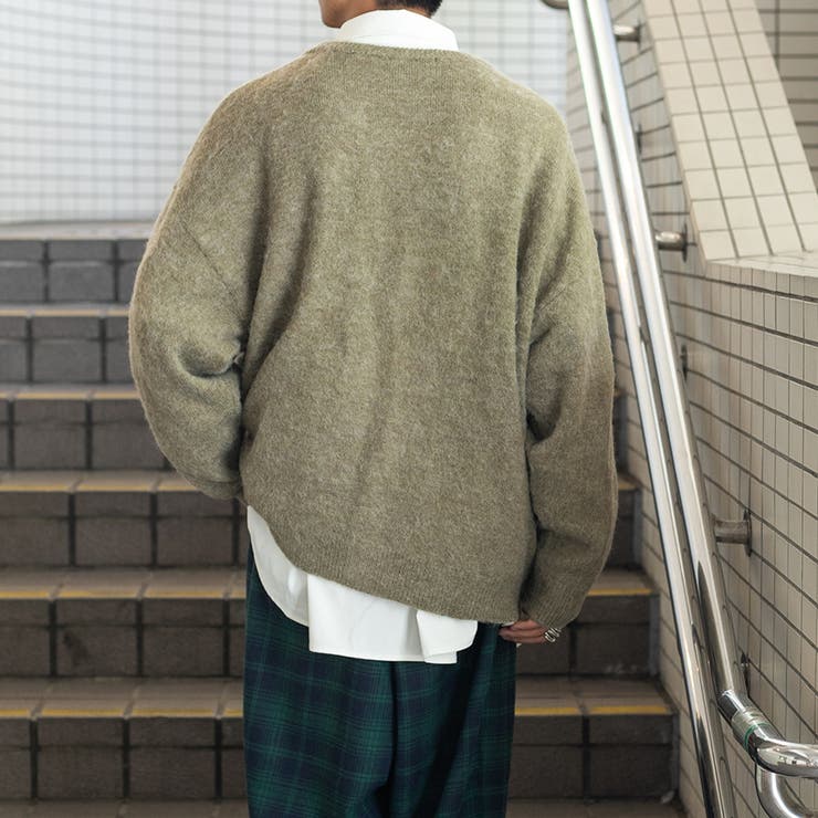 kutir】モヘアライクルーズカーディガン[品番：KTRW0021365