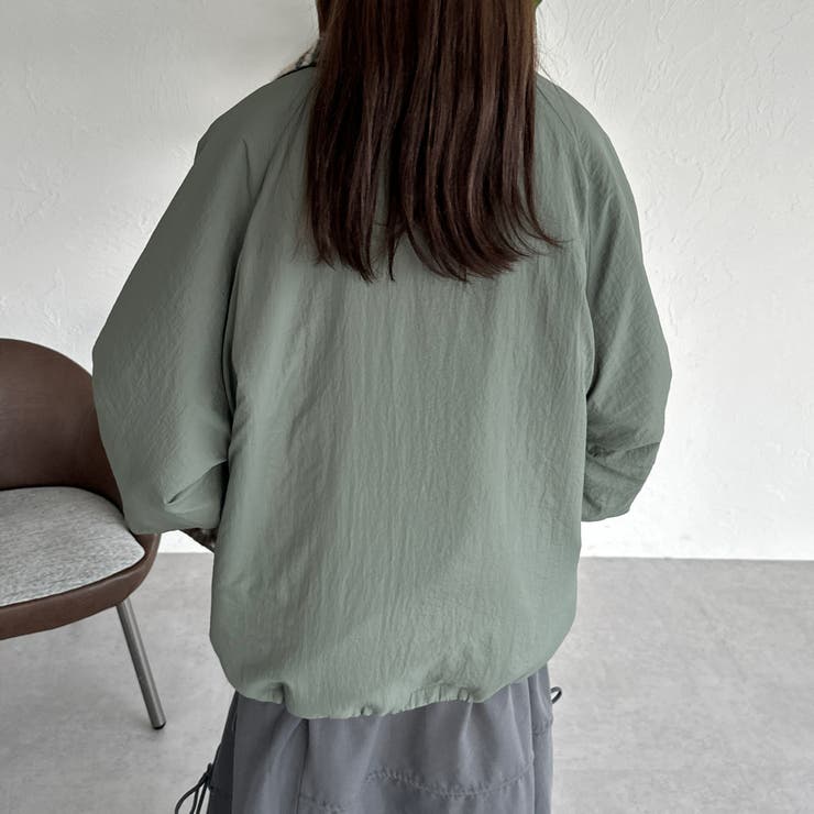 kutir】【2サイズ展開】リバーシブルナイロンボアブルゾン[品番