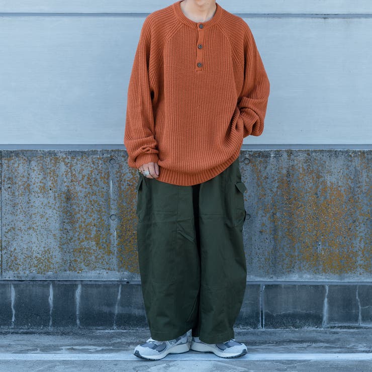 【kutir】ヘンリーネックニット[品番：KTRW0021523]｜kutir（クティール）のメンズファッション通販｜SHOPLIST（ショップリスト）