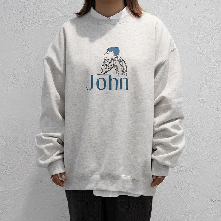 kutir クティール 裏起毛トレーナー スウェット John フリーサイズ