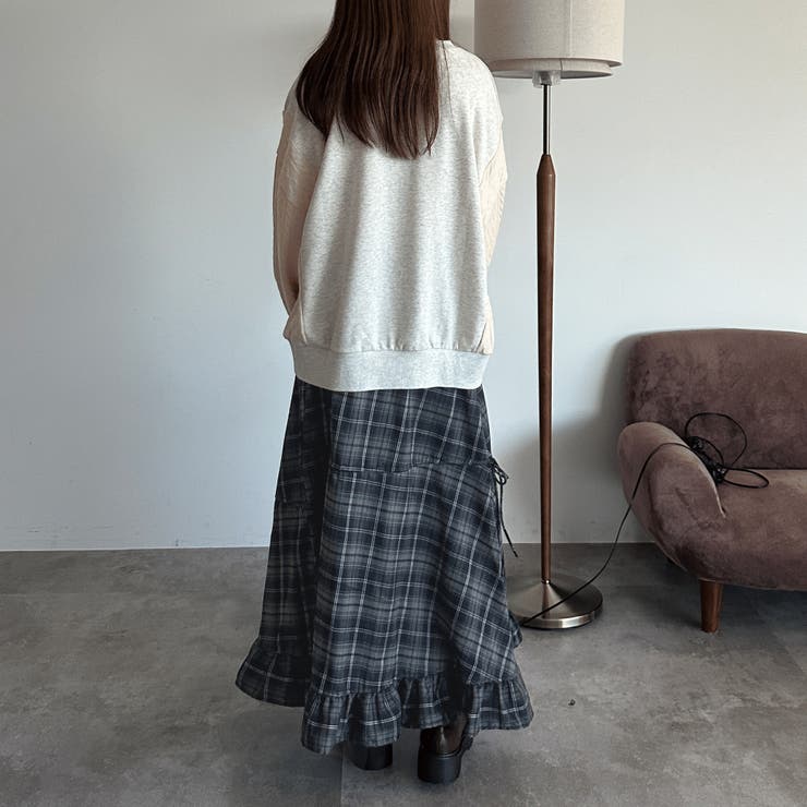 kutir】【2サイズ展開】アソートダブルリボンフリルスカート