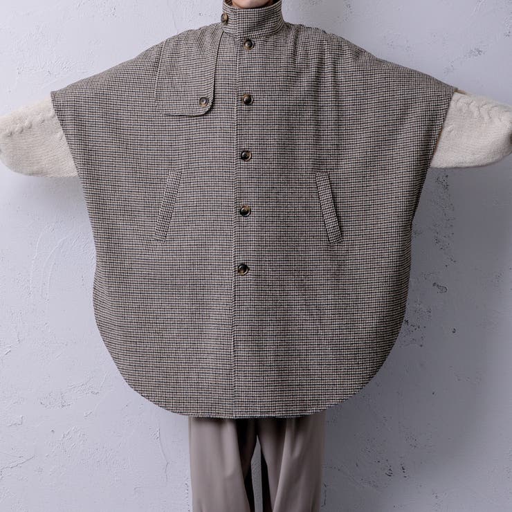 【Adoon  plain】ポンチョコート[品番：KTRW0022606]｜kutir（クティール）のメンズファッション通販｜SHOPLIST（ショップリスト）